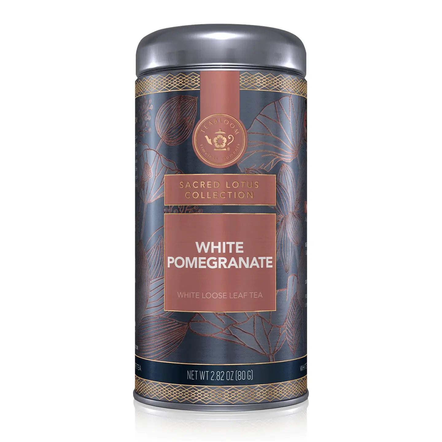 Teabloom - White Pomegranate Loose Leaf Tea - 80g