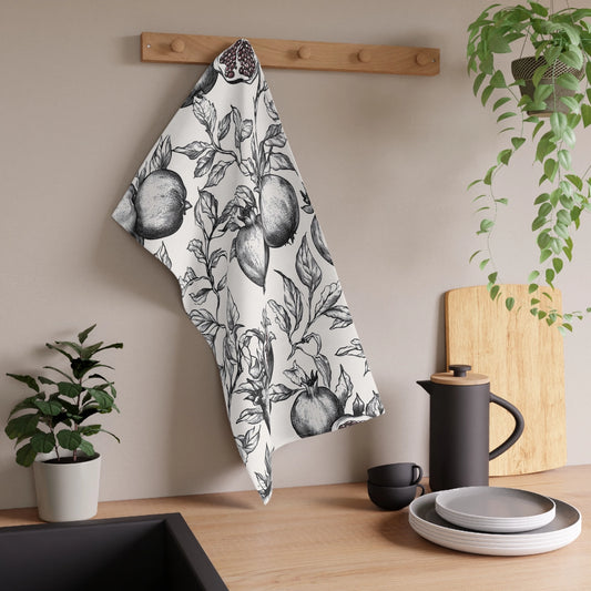 Nimbus Design - Pomegranate Print Cotton Tea Towel